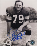 Ron McDole Signed Redskins B&W Kneel Pose 8x10 Photo (In Blue) - MCD08P313 - Ron McDole Signed Redskins B&W Kneel Pose 8x10 Photo (In Blue) product image
