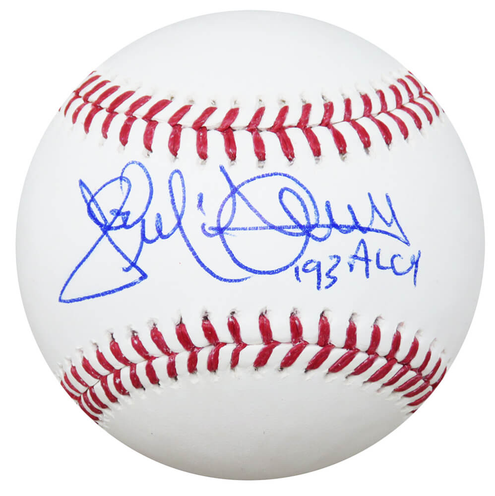 Jack McDowell Signed Rawlings Official MLB Baseball w/93 AL CY (JSA) - MCDBSB101 - Jack McDowell Signed Rawlings Official MLB Baseball w/93 AL CY (JSA) product image