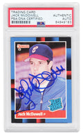 Jack McDowell Signed Chicago White Sox 1988 Donruss Rated Rookie Baseball Card #47 - (PSA Encapsulated) - MCDCAR103 - Jack McDowell Signed Chicago White Sox 1988 Donruss Rated Rookie Baseball Card #47 - (PSA Encapsulated) product image