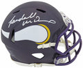 Randall McDaniel Signed Minnesota Vikings Throwback Riddell Speed Mini Helmet - MCDMIN302 - Randall McDaniel Signed Minnesota Vikings Throwback Riddell Speed Mini Helmet product image