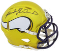 Randall McDaniel Signed Minnesota Vikings FLASH Riddell Speed Mini Helmet - MCDMIN303 - Randall McDaniel Signed Minnesota Vikings FLASH Riddell Speed Mini Helmet product image