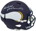 Randall McDaniel Signed Minnesota Vikings Throwback Riddell Full Size Speed Replica Helmet - MCDREP300 - Randall McDaniel Signed Minnesota Vikings Throwback Riddell Full Size Speed Replica Helmet product image