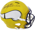 Randall McDaniel Signed Minnesota Vikings FLASH Riddell Full Size Speed Replica Helmet - MCDREP302 - Randall McDaniel Signed Minnesota Vikings FLASH Riddell Full Size Speed Replica Helmet product image
