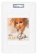 Reba McEntire Signed 'I Can't' 6x6 CD Insert (In Black) - (PSA Encapsulated) - MCECUT500 - Reba McEntire Signed 'I Can't' 6x6 CD Insert (In Black) - (PSA Encapsulated) product image