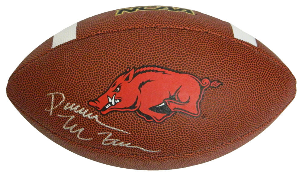 Darren McFadden Signed Arkansas Razorbacks Team Logo Football - MCFFTB302 - Darren McFadden Signed Arkansas Razorbacks Team Logo Football product image