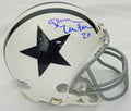 Darren McFadden Signed Dallas Cowboys White Throwback Riddell Mini Helmet - MCFMIN302 - Darren McFadden Signed Dallas Cowboys White Throwback Riddell Mini Helmet product image