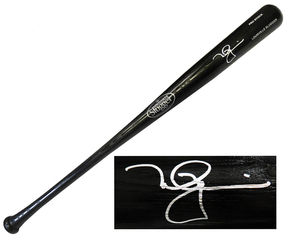 Mark McGwire Signed Louisville Slugger Black Baseball Bat - MCGBAT110 - Mark McGwire Signed Louisville Slugger Black Baseball Bat product image