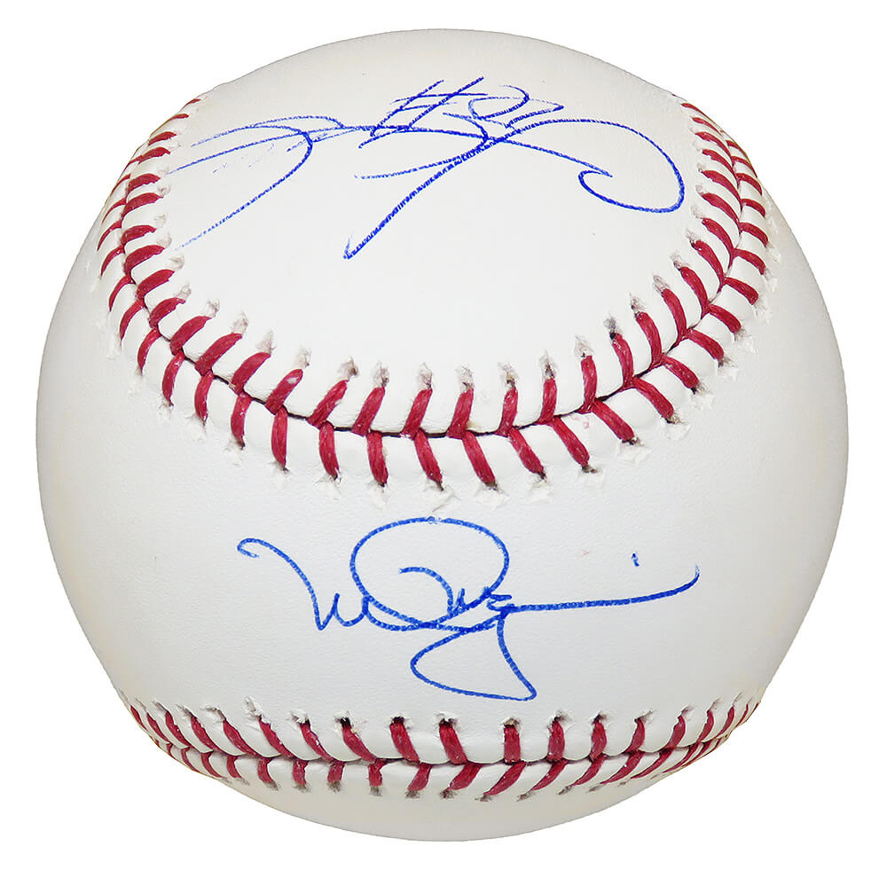 Mark McGwire & Sammy Sosa Dual Signed Rawlings Official MLB Baseball (Beckett) - MCGBSB111 - Mark McGwire & Sammy Sosa Dual Signed Rawlings Official MLB Baseball (Beckett) product image