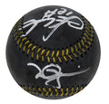 Mark McGwire & Sammy Sosa Dual Signed Rawlings Black MLB Baseball (Beckett) - MCGBSB114 - Mark McGwire & Sammy Sosa Dual Signed Rawlings Black MLB Baseball (Beckett) product image