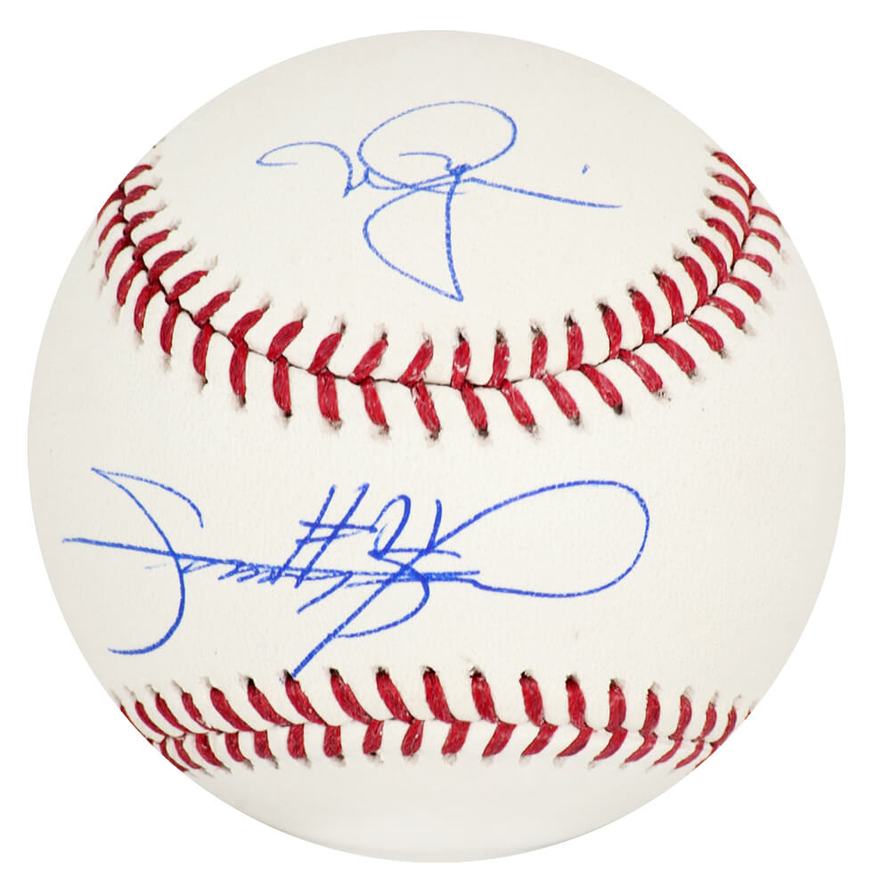 Sammy Sosa & Mark McGwire Signed Official MLB Baseball - MCGBSB117 - Sammy Sosa & Mark McGwire Signed Official MLB Baseball product image
