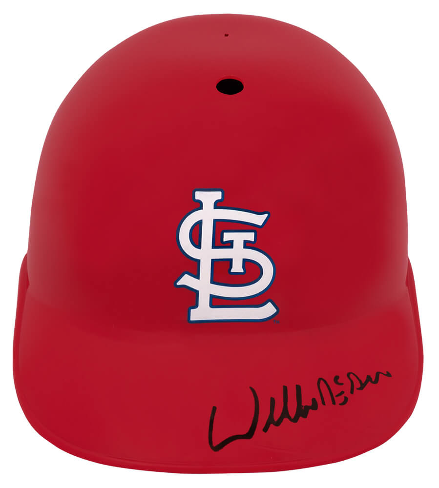 Willie McGee Signed St. Louis Cardinals Souvenir Replica Batting Helmet - MCGBTH110 - Willie McGee Signed St. Louis Cardinals Souvenir Replica Batting Helmet product image