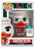 Willis McGahee Signed Miami Hurricanes NCAA 'Sebastian The Ibis' Mascot Funko Pop Doll #12 - MCGFUN300 - Willis McGahee Signed Miami Hurricanes NCAA 'Sebastian The Ibis' Mascot Funko Pop Doll #12 product image