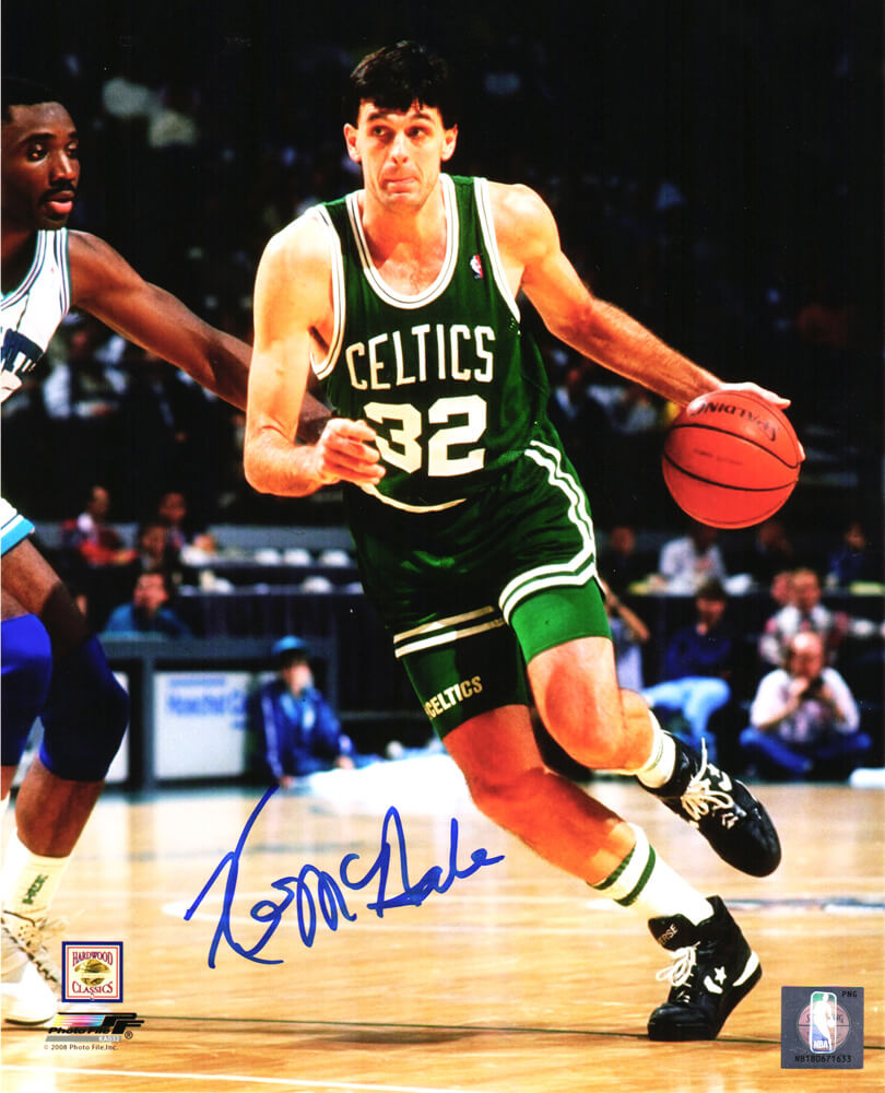Kevin McHale Signed Boston Celtics Dribbling Action 8x10 Photo - MCH08P200 - Kevin McHale Signed Boston Celtics Dribbling Action 8x10 Photo product image