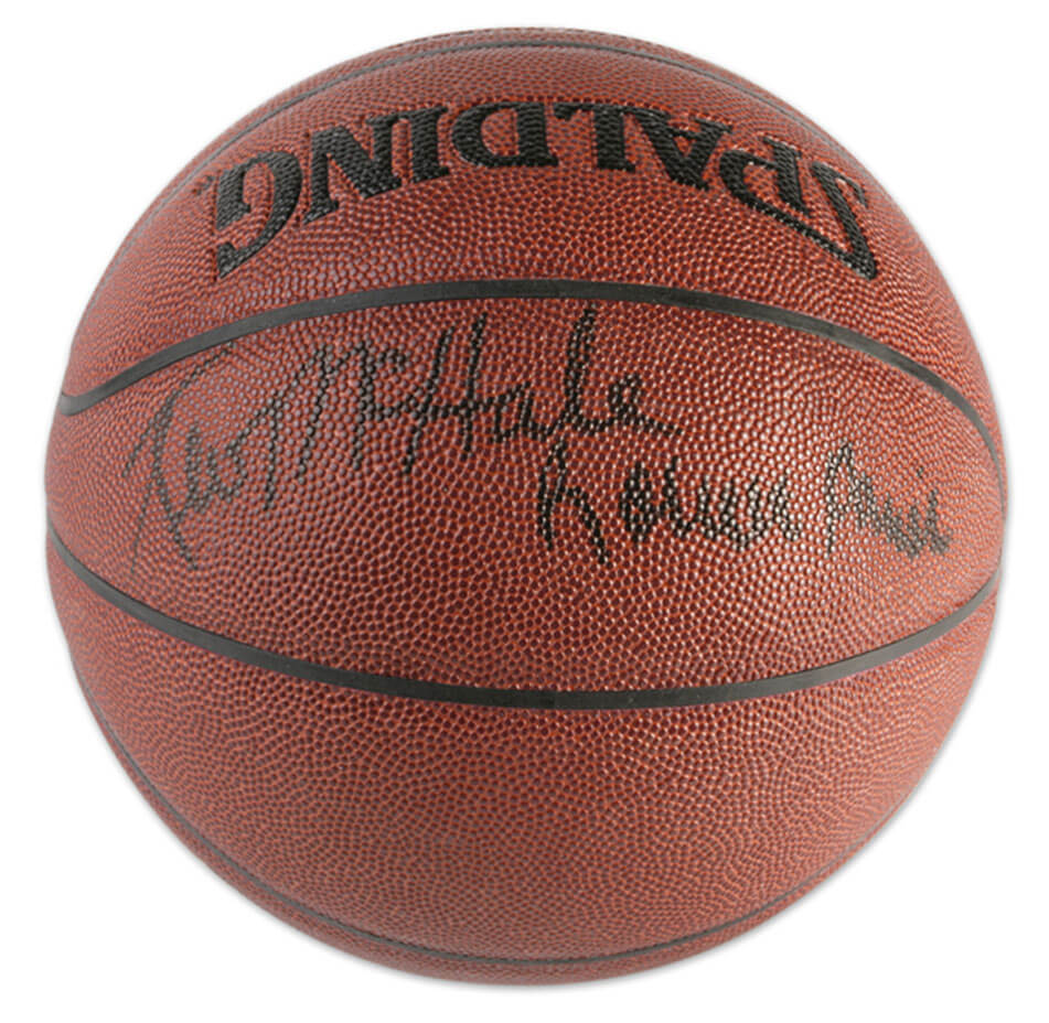 Kevin McHale & Robert Parish Signed Indoor/Outdoor Basketball - MCHBSK200 - Kevin McHale & Robert Parish Signed Indoor/Outdoor Basketball product image