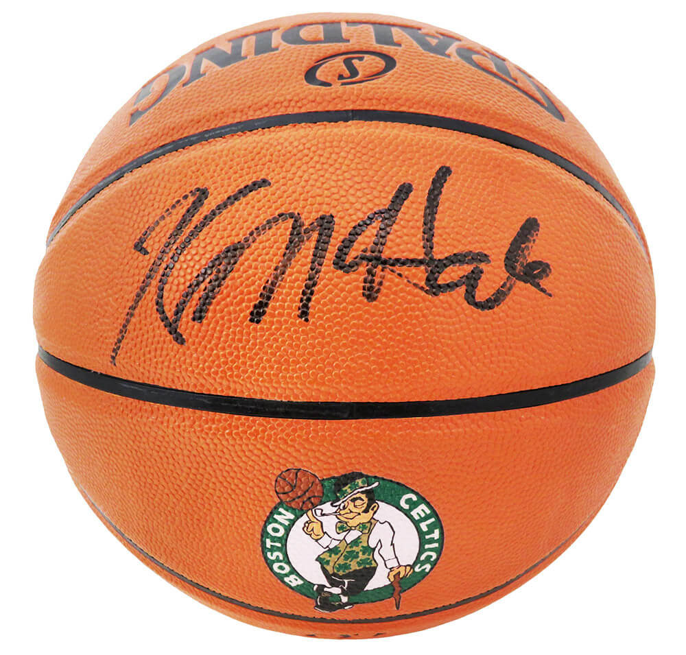 Kevin McHale Signed Spalding Boston Celtics Logo Game Series Replica NBA Basketball - MCHBSK203 - Kevin McHale Signed Spalding Boston Celtics Logo Game Series Replica NBA Basketball product image