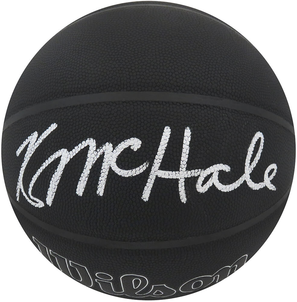 Kevin McHale Signed Wilson I/O Black 75th Anniversary Logo NBA Basketball - MCHBSK205 - Kevin McHale Signed Wilson I/O Black 75th Anniversary Logo NBA Basketball product image