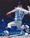 Denny McLain Signed Detroit Tigers White Jersey Pitching 8x10 Photo - MCL08P108 - Denny McLain Signed Detroit Tigers White Jersey Pitching 8x10 Photo product image