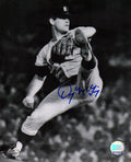 Denny McLain Signed Detroit Tigers B&W Wind Up Pitching 8x10 Photo - MCL08P115 - Denny McLain Signed Detroit Tigers B&W Wind Up Pitching 8x10 Photo product image