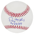 Denny McLain Signed Rawlings Official MLB Baseball w/CY 68, 69 - MCLBSB107 - Denny McLain Signed Rawlings Official MLB Baseball w/CY 68, 69 product image