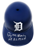 Denny McLain Signed Detroit Tigers Replica Batting Helmet w/68 AL MVP - MCLBTH100 - Denny McLain Signed Detroit Tigers Replica Batting Helmet w/68 AL MVP product image