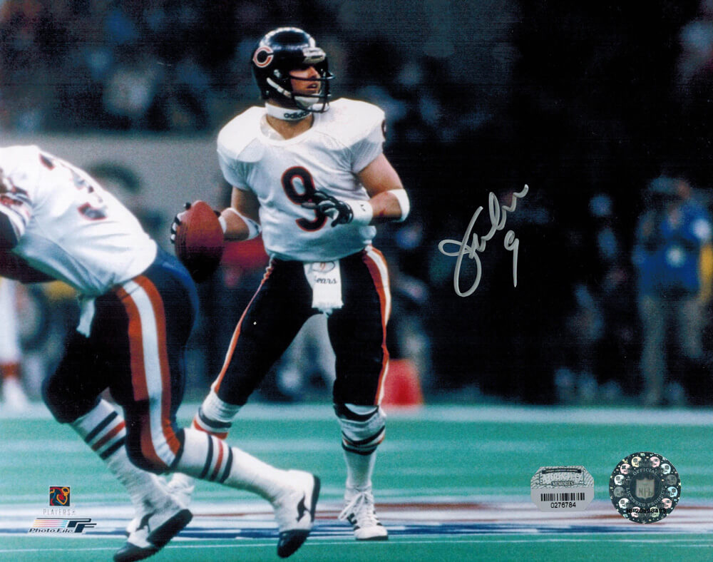 Jim McMahon Signed Bears SB XX Action 8x10 Photo - MCM08P300 - Jim McMahon Signed Bears SB XX Action 8x10 Photo product image