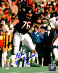 Steve McMichael Signed Chicago Bears Navy Uniform Action 8x10 Photo - MCM08P311 - Steve McMichael Signed Chicago Bears Navy Uniform Action 8x10 Photo product image