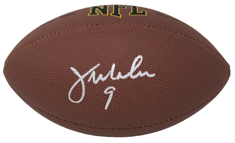 Jim McMahon Signed Wilson NFL Super Grip Full-Size Football - MCMFTB300 - Jim McMahon Signed Wilson NFL Super Grip Full-Size Football product image