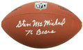Steve McMichael Signed Wilson Limited Full Size NFL Football w/Bears - MCMFTB321 - Steve McMichael Signed Wilson Limited Full Size NFL Football w/Bears product image