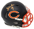 Jim McMahon Signed Chicago Bears Flat Black Matte Riddell Speed Mini Helmet - MCMMIN302 - Jim McMahon Signed Chicago Bears Flat Black Matte Riddell Speed Mini Helmet product image