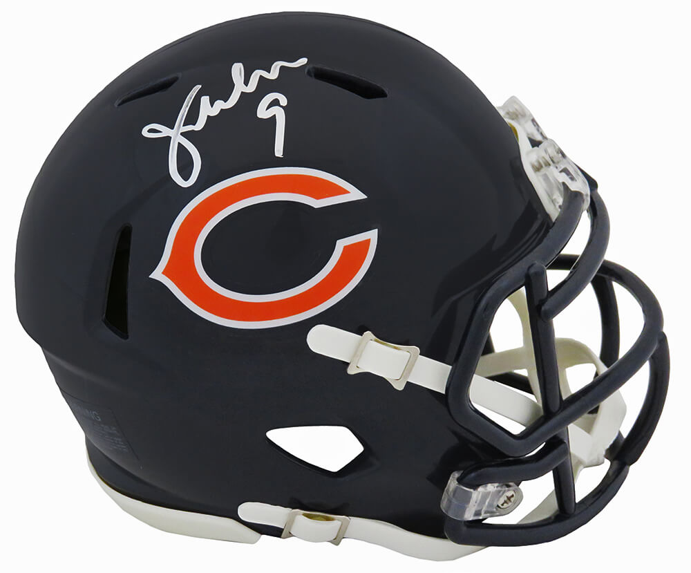 Jim McMahon Signed Chicago Bears Riddell Speed Mini Helmet - MCMMIN304 - Jim McMahon Signed Chicago Bears Riddell Speed Mini Helmet product image