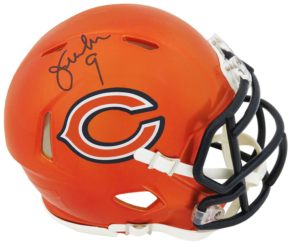 Jim McMahon Signed Chicago Bears FLASH Riddell Speed Mini Helmet - MCMMIN308 - Jim McMahon Signed Chicago Bears FLASH Riddell Speed Mini Helmet product image