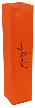 Jim McMahon Signed BSN Orange Football Endzone Pylon - MCMPYL300 - Jim McMahon Signed BSN Orange Football Endzone Pylon product image