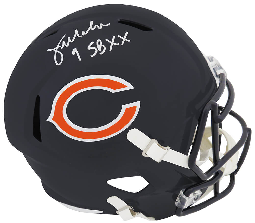 Jim McMahon Signed Chicago Bears Riddell Full Size Speed Replica Helmet w/SB XX - MCMREP307 - Jim McMahon Signed Chicago Bears Riddell Full Size Speed Replica Helmet w/SB XX product image