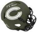 Jim McMahon Signed Chicago Bears Salute to Service Riddell Full Size Speed Replica Helmet w/SB XX - MCMREP309 - Jim McMahon Signed Chicago Bears Salute to Service Riddell Full Size Speed Replica Helmet w/SB XX product image