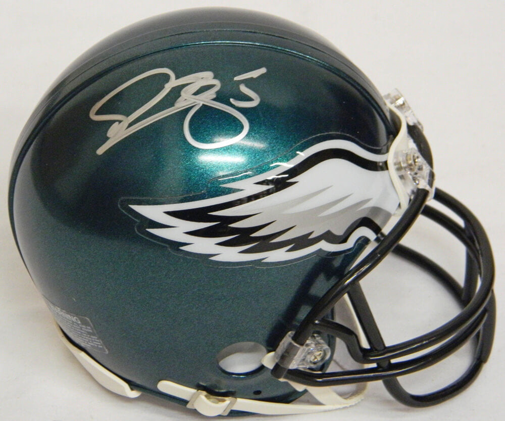 Donovan McNabb Signed Philadelphia Eagles Riddell Mini Helmet - MCNMIN300 - Donovan McNabb Signed Philadelphia Eagles Riddell Mini Helmet product image