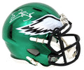 Donovan McNabb Signed Philadelphia Eagles Chrome Riddell Speed Mini Helmet - MCNMIN302 - Donovan McNabb Signed Philadelphia Eagles Chrome Riddell Speed Mini Helmet product image