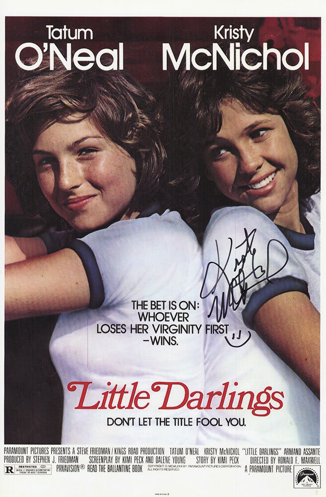 Kristy McNichol Signed Little Darlings 11x17 Movie Poster - MCNPST500 - Kristy McNichol Signed Little Darlings 11x17 Movie Poster product image