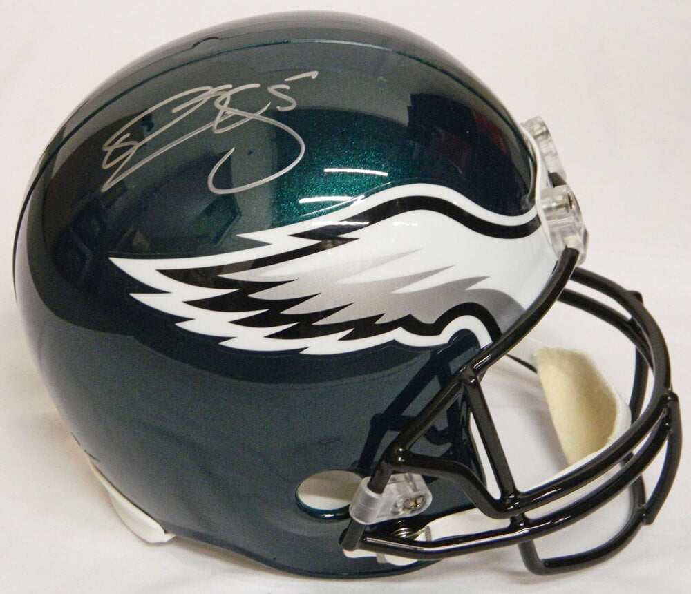 Donovan McNabb Signed Philadelphia Eagles Riddell Full Size Replica Helmet - MCNREP300 - Donovan McNabb Signed Philadelphia Eagles Riddell Full Size Replica Helmet product image