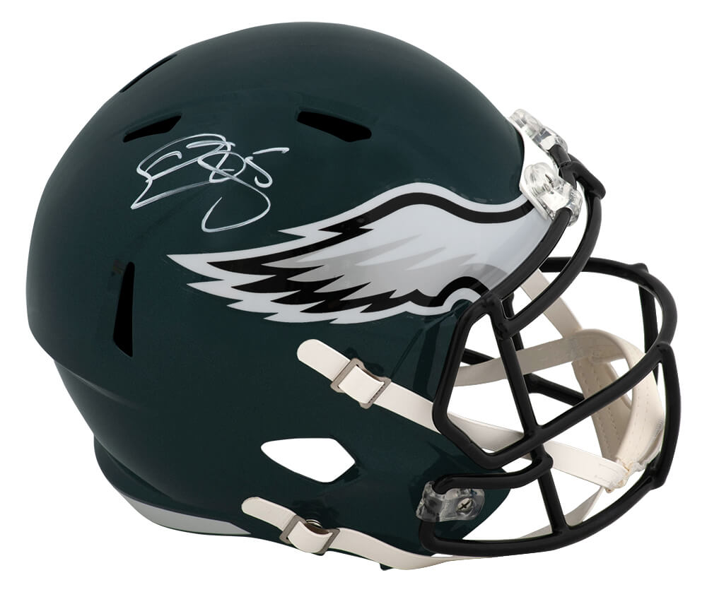 Donovan McNabb Signed Philadelphia Eagles Riddel Full Size Speed Replica Helmet - MCNREP303 - Donovan McNabb Signed Philadelphia Eagles Riddel Full Size Speed Replica Helmet product image