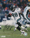Natrone Means Signed Jacksonville Jaguars White Jersey Action 8x10 Photo - MEA08P300 - Natrone Means Signed Jacksonville Jaguars White Jersey Action 8x10 Photo product image