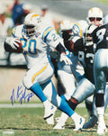 Natrone Means Signed Chargers White Jersey Action 16x20 Photo - MEA16P301 - Natrone Means Signed Chargers White Jersey Action 16x20 Photo product image