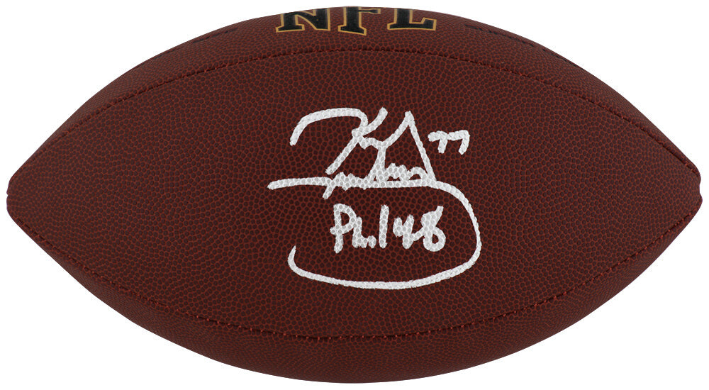 Karl Mecklenburg Signed Wilson Super Grip Full Size NFL Football - MECFTB301 - Karl Mecklenburg Signed Wilson Super Grip Full Size NFL Football product image