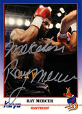Ray Mercer Signed 1991 Kayo Boxing Trading Card #117 w/Merciless - MERCAR502 - Ray Mercer Signed 1991 Kayo Boxing Trading Card #117 w/Merciless product image