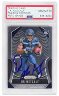 D.K. (DK) Metcalf Signed Seattle Seahawks 2019 Panini Prizm Football Rookie Card #343 (PSA Encapsulated - Auto Grade 10) - METCAR301 - D.K. (DK) Metcalf Signed Seattle Seahawks 2019 Panini Prizm Football Rookie Card #343 (PSA Encapsulated - Auto Grade 10) product image