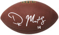D.K. (DK) Metcalf Signed Wilson Super Grip Full Size NFL Football - METFTB300 - D.K. (DK) Metcalf Signed Wilson Super Grip Full Size NFL Football product image