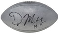 D.K. (DK) Metcalf Signed Wilson Duke Silver Metallic NFL Full Size Replica Football - METFTB301 - D.K. (DK) Metcalf Signed Wilson Duke Silver Metallic NFL Full Size Replica Football product image