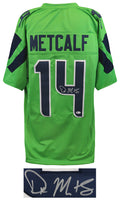 D.K. (DK) Metcalf Signed Green Custom Football Jersey - (Beckett) - METJRY300 - D.K. (DK) Metcalf Signed Green Custom Football Jersey - (Beckett) product image