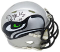 D.K. (DK) Metcalf Signed Seattle Seahawks AMP Alternate Series Riddell Speed Mini Helmet - METMIN300 - D.K. (DK) Metcalf Signed Seattle Seahawks AMP Alternate Series Riddell Speed Mini Helmet product image