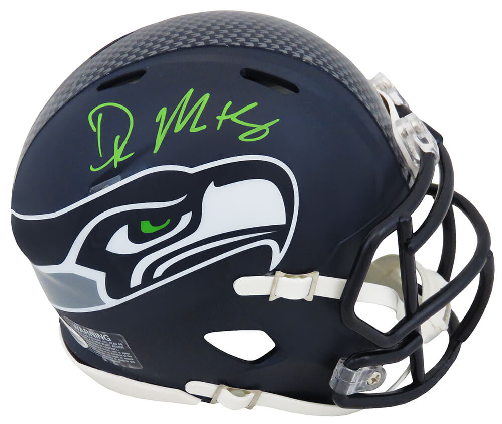 D.K. (DK) Metcalf Signed Seattle Seahawks Navy Riddell Speed Mini Helmet (Beckett) - METMIN302 - D.K. (DK) Metcalf Signed Seattle Seahawks Navy Riddell Speed Mini Helmet (Beckett) product image