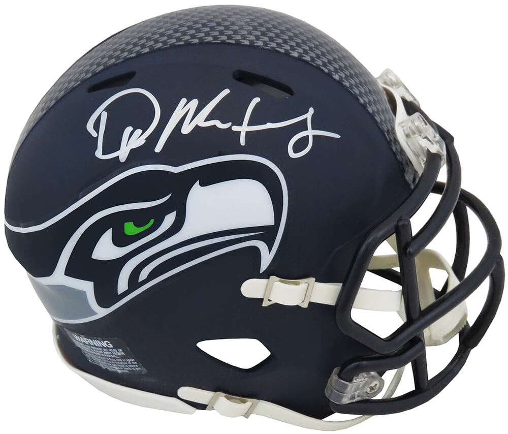 D.K. (DK) Metcalf Signed Seattle Seahawks Navy Riddell Speed Mini Helmet - METMIN303 - D.K. (DK) Metcalf Signed Seattle Seahawks Navy Riddell Speed Mini Helmet product image